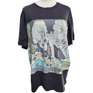 Uniqlo Museum Of Fine Arts Boston Size Large Black T-Shirt